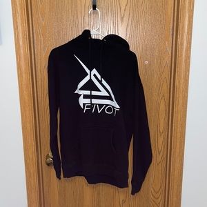 Pivot Gang Black Hooded Sweatshirt